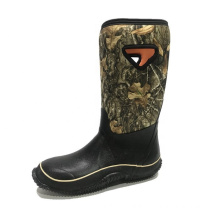 Camo Waterproof Durable Heated Neoprene Rubber Hunting  Boots with Handle for Men